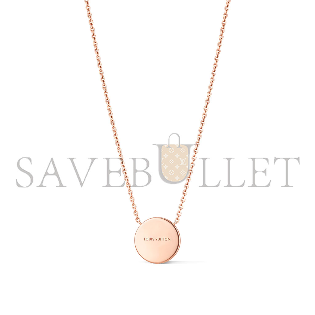 l**is V*t*n colour blossom sun pendant, pink gold and white mother-of-pearl q93520